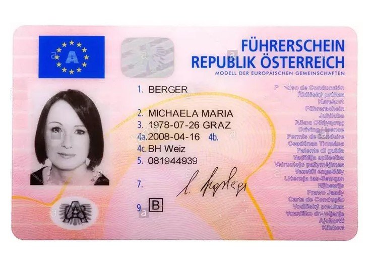 Österreichischen Führerschein