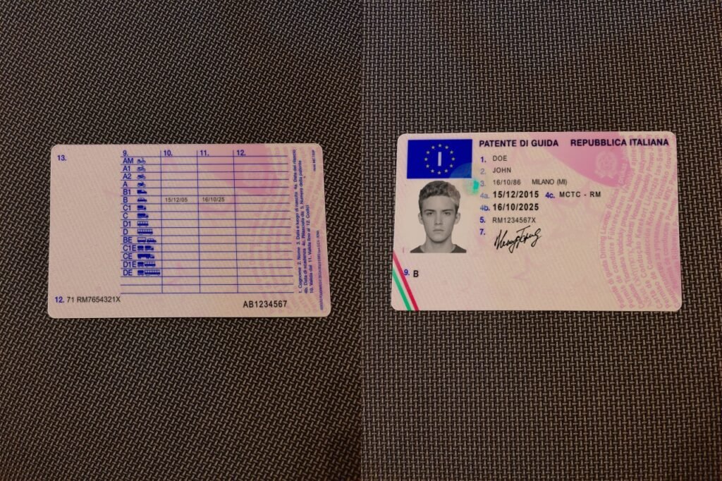 Italienischer Führerschein (Patente di Guida)